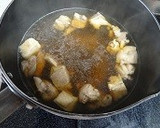 鶏肉と厚揚げの卵とじ　作り方2写真