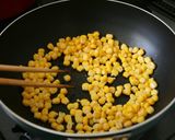 レンジで簡単！マヨコーンオムレツ作り方1写真