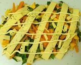 野菜たっぷり！強力粉でピザ風スコーン！？作り方5写真