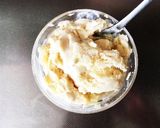 豆腐とオレオのクッキーバニラアイス風♡作り方3写真