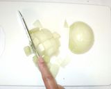 鶏むね肉と玉葱のかき揚げ風♪簡単揚げない作り方3写真