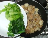 豚肉と小松菜の中華風炒め♪簡単作り方8写真