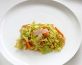 野菜たっぷりカレー風味☆とろ～りオムレツ作り方6写真