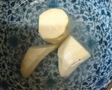 お芋とスナップえんどうの煮つけ作り方2写真