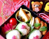 桜おにぎり笹包み 八幡巻き 春弁当作り方2写真