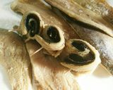 ☆小ホッケ魚の海苔餡からめ煮作り方2写真