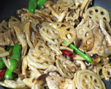 蓮根と豚肉の中華炒め☆サッと作れ失敗無し作り方14写真