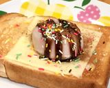 雪見大福トースト シナモン&チョコがけ♡作り方6写真