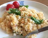 鮭の西京焼きで和風チャーハン作り方8写真