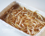 月末の強い味方！麺つゆでもやしのおひたし作り方3写真