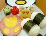 まん丸ハムに型抜き☆卵でお絵かき！作り方15写真