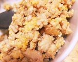 超簡単！鳥そぼろと卵のご飯作り方4写真