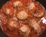 肉汁たくさん！デミトマト煮込みハンバーグ作り方14写真