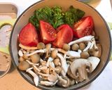 春の蒸し野菜(約110kcal)作り方5写真
