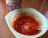 お餅のトマトソースグラタン風♪作り方1写真