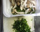 しめじと鮭フレークの和風パスタ作り方3写真