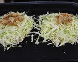 麺ハーフでヘルシー！広島お好み焼作り方3写真