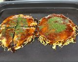 麺ハーフでヘルシー！広島お好み焼作り方14写真