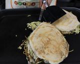 麺ハーフでヘルシー！広島お好み焼作り方11写真