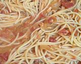 海老のあらで濃厚パスタ作り方9写真