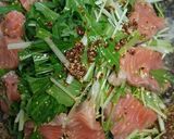 簡単&豪華サラダ♪サーモンのカルパッチョ作り方3写真