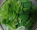 節約おつまみ♬ニラ豆腐ふわふわ焼き作り方2写真