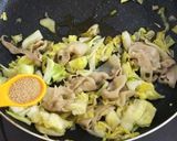 麺つゆ×顆粒だしで＊風味豊かな焼きうどん作り方6写真