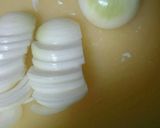減塩で毎日食べたい豆腐と玉葱の卵味噌汁作り方2写真