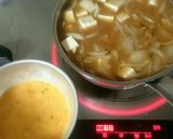 減塩で毎日食べたい豆腐と玉葱の卵味噌汁作り方5写真