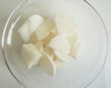 大根と豆乳のとろとろスープ作り方1写真