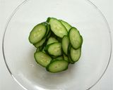 きゅうりの照りわさ丼作り方1写真