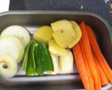 ホロホロ手羽元のスープカレー。作り方1写真