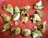 唐揚げリメイク！汁無し炒め親子丼作り方2写真