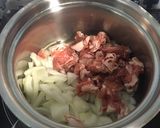 節約飯♪ 簡単! 豚肉のトマト煮♪作り方2写真