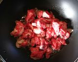 しっとり食感♪里いもで肉じゃが作り方1写真