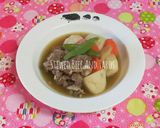 しっとり食感♪里いもで肉じゃが作り方6写真