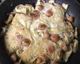 そうめんと冷蔵庫の残りでピザぽい？作り方4写真