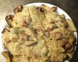そうめんと冷蔵庫の残りでピザぽい？作り方5写真