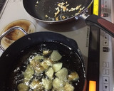 簡単！鶏肉とジャガイモのガーリック炒め作り方1写真