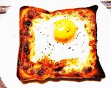 朝ご飯に簡単マヨタマトースト作り方5写真