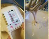 黒糖でコクのある珈琲スポンジ12cm4号作り方6写真