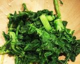 簡単!春菊と納豆とカツオ削りのははつゆ酢作り方1写真