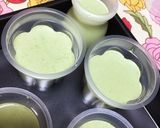 レンチン抹茶プリン♪作り方4写真