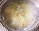 簡単！さんまの蒲焼きパスタ☆作り方1写真