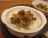 お肉やわらか牛丼作り方4写真