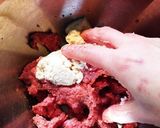 食パンで作るバンズのハンバーガー☆☆☆作り方3写真