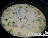 グリルパン♪焼きチーズ×オープンオムレツ作り方5写真