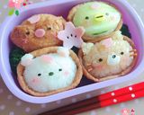 すみっコぐらしのお花見弁当すみっコいなり作り方9写真