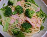ハム＆ブロッコリーの明太子パスタ　作り方6写真