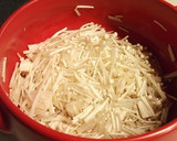 焼き豆腐とエノキとレタスのさっと煮作り方2写真